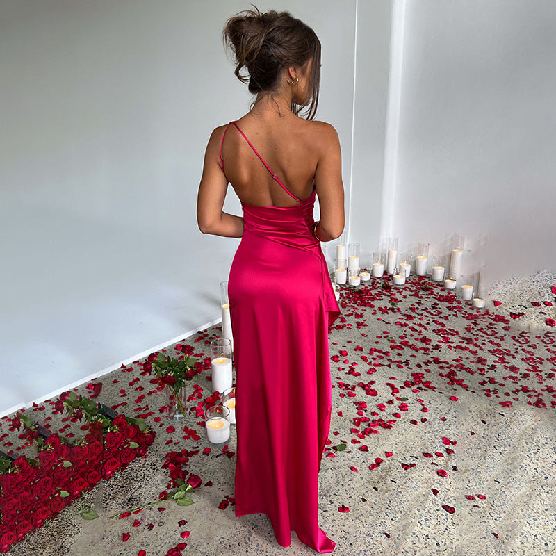 ARIELLA red maxi dress